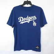 【FANATICS】MLB短袖上衣 洛杉磯道奇隊 LOGO T恤 (MLBTS520201BLU藍)