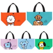 BT21 宇宙明星 全家 手提袋 SHOOKY MANG