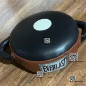 EVERLAST真皮盾靶重拳靶拳擊打泰拳運動訓練家用圓靶搏擊手靶
