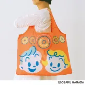 ☆AP'S日雜☆日文MOOK雜誌附錄【OSAMU GOODS × Mister Donut 原田治甜甜圈女孩購物袋】