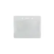(店+)小橫式透明證件套 寬97x高82mm 適用 識別證件套 證件卡套 工作證套