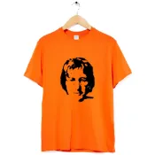 John Lennon Head 中性短袖T恤 7色 搖滾約翰藍儂披頭四Beatles班服團體服寬鬆