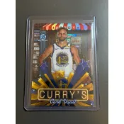 NBA球員卡STEPHEN CURRY 特卡 卡片庫 銀亮 2025 Topps Bowman Chrome