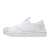 (店+)【adidas 愛迪達】休閒鞋 Superstar II Slip-On 男女鞋 白 繃帶鞋 KH8209