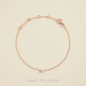 【台灣現貨】DW Daniel Wellington Mirelle 雋永單鑽玫瑰金手鍊 女款手鍊 DW00401962