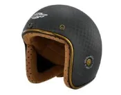 台中皇欣!! M2R 出品半罩3/4碳纖維超輕量復古安全帽 BB-300 碳纖12K消光 !!免運費!!