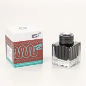 MONTBLANC萬寶龍 2020年 4810藝術贊助系列 蒙特蘇馬一世 50ml 鋼筆墨水-綠松石(125921)
