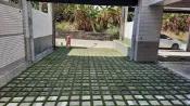 大特賣二手植草磚@24*16*8cm，二手高壓磚，二手平板磚,民宿中庭規劃走道@車道預算有限相挺交朋友~