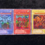 日版 遊戲王 G4 銀字半鑽 三幻神 神之卡 三神 半鑽 二期 初版 天空龍 翼神龍 巨神兵 GBI 浮雕 青眼白龍