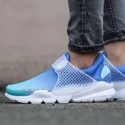 帝安諾-實體店面-Nike Sock Dart BR 水藍 漸層藍 襪套 沙大 輕量慢跑鞋 懶人鞋 女鞋