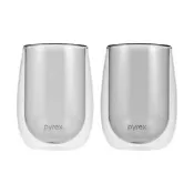 【CorelleBrands 康寧餐具】PYREX 暮光耐熱雙層玻璃杯480ml-2入組