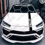 支持客製化字母✅ 引擎蓋貼紙 汽車拉花 引擎蓋線條貼 車貼 運動英文字母貼紙 機頭蓋個性裝飾 訂製貼紙