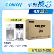 Coway 濾芯 原廠耗材 奈米高效專用濾芯組 6吋 一年份 適用 CHP 241 N CHP 242 N 免運