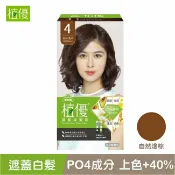 屈臣氏Watsons 美吾髮植優護髮染髮霜-4自然淺棕