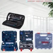 BOSCH博世108件套家用手動工具12件套裝五金箱66件電工維修多功能 6/4