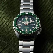 【SEIKO 精工】5 Sports 系列 綠水鬼時尚機械錶(4R36-07G0G/SRPD63K1-42mm) 七夕 送禮自用