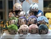 日版限定 C2 艦娘艦隊 collection 夕云型姐妹 趴趴掛件玩偶公仔