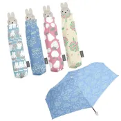 (店+)【Miffy 米飛】防風手動折傘｜日本大人晴雨傘22吋輕量單人傘大人兒童安全傘耐風摺疊傘米飛兔