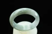 特價U3902玉戒指❀18#緬甸翡翠玉A貨【弘蓮堂】水潤淡茄紫玉戒圈指環戒子玉首飾品 男女款式 結婚求婚 送禮禮物