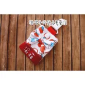 璐兜手作飾品專賣店～韓國布料蘋果小豬🍎圍兜兜.手工香火袋客製化刺繡平安符袋