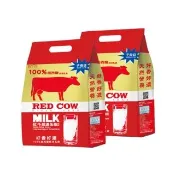 【RED COW 紅牛】官方直營 超濃全脂奶粉2kgX2包(含維生素A/牛奶蛋白/紐西蘭乳源/每日營養)