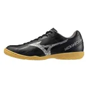 【MIZUNO 美津濃】Morelia Sala Club In 男女 室內足球鞋 平底 寬楦 黑 Q1GA242800