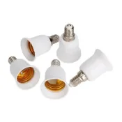 (店+)E14轉E27燈頭 燈座 轉接頭 轉換燈頭 LED燈泡 LED照明 螺口轉換 e14轉e27 燈泡 球泡