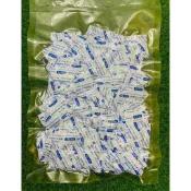 【捲髮阿嬤的柑仔店】＃小嵩＃食品級矽膠乾燥劑(2g) 100個/包(分裝)