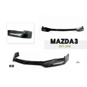 超級團隊S.T.G MAZDA3 馬3 2017 2018 年 專用 5門 4門 泰版 樣式 前下巴 素材 ABS