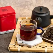 [鈞茗堂] 最熱銷馬卡龍小鐵盒三件組 (不挑色) 小油菊 玫瑰 老樹茶 口味 普洱茶 茶包