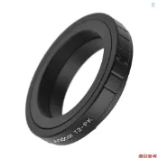 鏡頭適配器 Andoer T2-PK 金屬鏡頭卡口適配器環 T/T2 卡口鏡頭適配器更換賓得 K-70/K-50/K-3