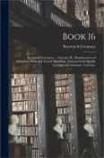 【三民網路書店】Book 16: Boynton & Company  Chicago, Ill., Manufacturers of Embossed, Plain and Turned Mouldings, Embossed and Spindle Carvi
