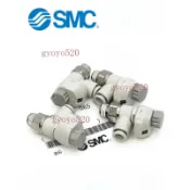 【臺灣出貨】SMC氣動節流閥  帶刻度流量調節   氣缸調速閥