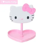 真愛日本 三麗鷗 凱蒂貓 kitty 經典粉 造型 造型飾品架 小物收納盤 飾品盤 收納架 禮物 KD83