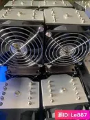 限時下殺 金錢豹 LGA3647針長方形4u 5熱管服務器散熱器 成色