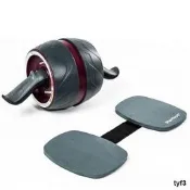 美國直郵Perfect Fitness健腹輪自動囘彈家用收腹女男加厚跪墊
