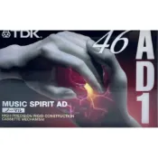 TDK AD1-46分早期空白錄音帶 /空白卡帶/空白帶全新未拆封1捲價
