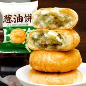 小當家~蔥油餅 老上海風味蔥油餅 餅乾 蔥油餅 懶人解饞零食 即食小吃