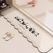 可愛 可客製 吸水吸油 止滑 廚房地墊 矽藻土地墊 珪藻土軟地墊 軟式硅藻土地墊 腳踏墊 浴室 長地墊 地毯 防滑