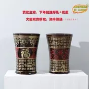 【臺灣現貨】花盆陶瓷特大號古典客廳落地種樹發財樹金錢樹綠蘿特價帶託盤