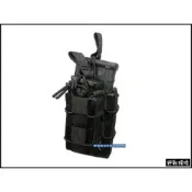 (店+)野戰搖滾 SPANKER TACO 手槍+步槍快拔彈匣袋、彈夾袋 黑色 M4可用 手槍彈匣袋