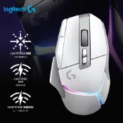 【全聯線上購】【Logitech 羅技】G502 X PLUS RGB無線電競滑鼠 白色(LIGHTSYNC RGB 燈光)