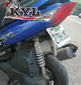 【『柏』利多銷】VJR110 車牌固定架  隱藏式牌架 車牌上移 完美角度 翹牌架 另有VJR125牌架 鈦螺絲超值加購