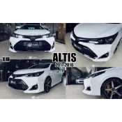 小傑車燈精品-全新 原廠正品 ALTIS 17 2017 2018 11.5代 改 X版前保桿 空力套件 大包 含烤漆