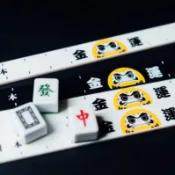 XCTRL .116 東方不敗金運麻將牌尺 (四支為一組) 34mm手打麻將、36mm電動桌專用麻將