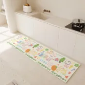 多彩圖案 可客製 吸水吸油 止滑 廚房地墊 矽藻土地墊 珪藻土軟地墊 軟式硅藻土地墊 腳踏墊 浴室 長地墊 地毯 防滑