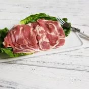 少量釋出 (原肉)澳洲小羔羊肩平鋪肉片500g剛剛好【好想你生鮮】 羊火鍋肉片 羊肉片 羊五花 原肉