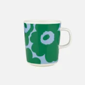 【現貨/正品】芬蘭Marimekko 綠粉藍罌粟花馬克杯 250ml
