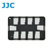 又敗家@JJC名片型收10張TF記憶卡收納盒MCH-MSD10GR(放10張SD記憶卡)TF記憶卡儲存盒TF記憶卡儲藏盒TF卡盒TF記憶卡收藏盒TF記憶卡保護盒儲放盒記憶卡放置盒10張TF卡收納盒【全館299超取免運】【APP下單點數4倍送】