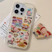 限時免運🎉我們這一家周邊 花媽橘子柚子 T恤貼紙手機殼 二次元動漫周邊 收藏禮物 搞怪趣味我們這一家人蘋果16/15/